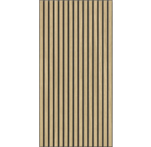 Akustikpaneel mit Holzrippen