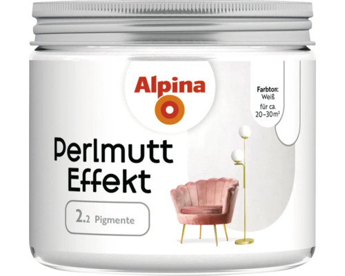 Alpina Farbe mit Perlmutt Effekt