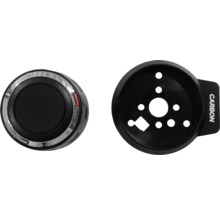 Zwei Abbildungen eines Carbondesign-Bauteils für Bewässerungssysteme