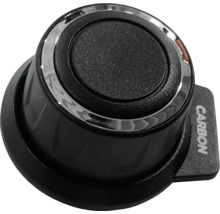 Schalterknopf mit Carbon Schriftzug