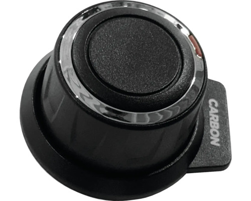 Schalterknopf mit Carbon Schriftzug