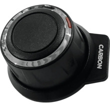 Carbon Drehknopf für Heizungsregelung