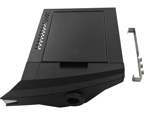 Schwarzer Aschekasten mit Montagebügel