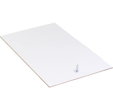 Bautafel mit Öse zur Befestigung