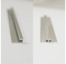 Aluminiumprofil im Querschnitt