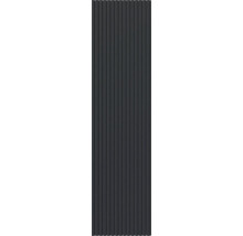 Paneel mit vertikalen Rillen