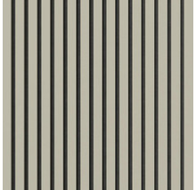 Dekorplatte mit Holzstreifen für Wand- und Deckenverkleidung