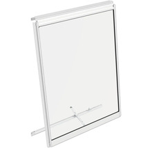 Magnetische Whiteboardtafel mit Rahmen und Ständer