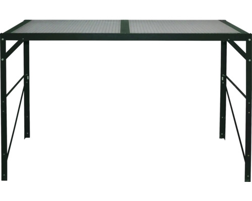 Stahl Pavillon mit Polycarbonat Dachplatten