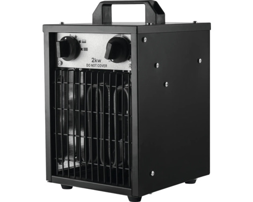 Elektroheizer mit 2 Kilowatt Leistung und Tragegriff