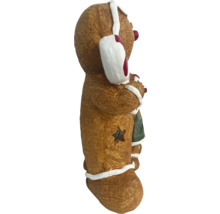 Lebkuchenmann Figur mit Sternausschnitt als Dekoration