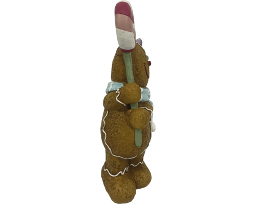 Lebkuchenmann Figur mit Zuckerstange
