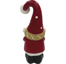 Dekofigur Weihnachtsmann mit Zipfelmütze