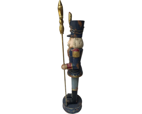 Dekorative Nussknackerfigur mit Speer