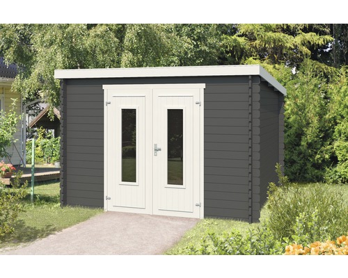 Holzgartenhaus mit Doppeltür