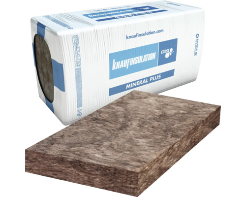 Knauf Insulation Dämmplatte Mineral Plus KP WLG 034 1250 mm x 625 mm x 50 mm