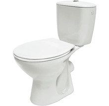 Weißes Stand WC aus Keramik