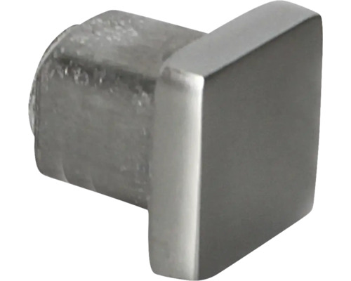 Quadratischer Möbelknopf aus Metall