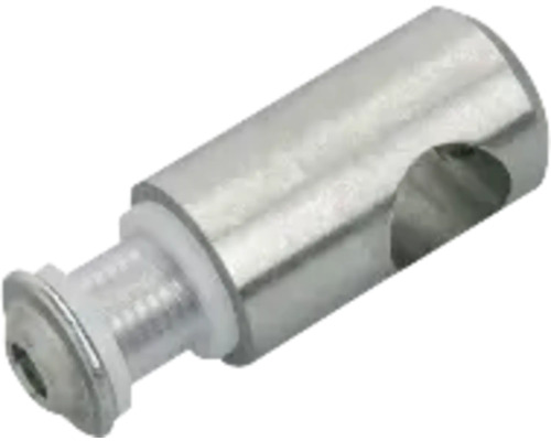 Metallhalterung mit Schraubgewinde