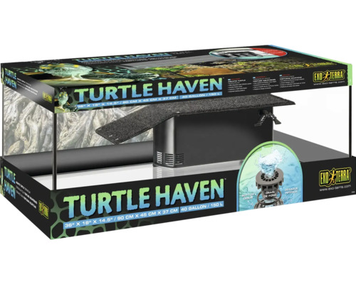 Exo Terra Turtle Haven Terrarium für Wasserschildkröten