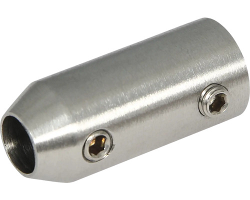 Rohrverbinder aus Edelstahl mit Madenschrauben