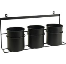 Hängeregal mit drei Behältern