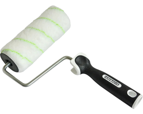 Farbwalze mit Griff und Streifenmuster