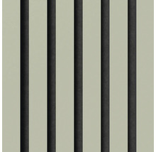 Dekorplatte mit vertikalen Rippen zur Wandverkleidung