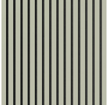 Paneelwand mit vertikalen Lamellen