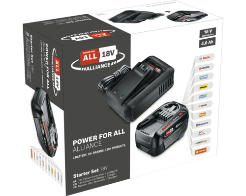 Power for All Alliance 18V Starter Set mit Akku und Ladegerät