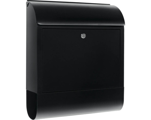 Burg Wächter Briefkasten Scandic 825 BxHxT 380/460/137 mm schwarz mit Öffnungsstopp und Zeitungsbox Burg Wächter Briefkasten Scandic 825 BxHxT 380/460/137 mm schwarz mit Öffnungsstopp und Zeitungsbox