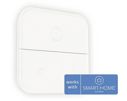 Schalter Controller EGLO crosslink.z CONNECT-Z SWITCH Smart Home-fähig, weiß Intelligenter Funk-Wandschalter mit Smart Home by Hornbach Logo