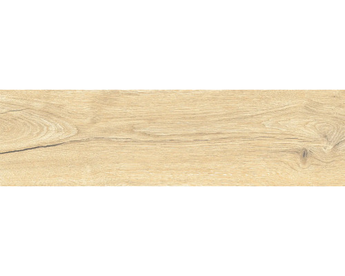 Keramik Bodenfliese Icon 15x60 cm beige matt