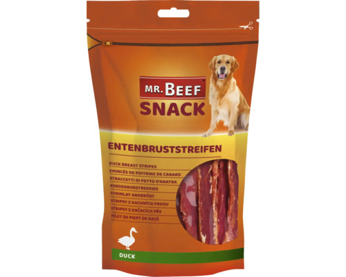 Hundesnack Mr.Beef Entenbrust 90 g Mr. Beef Snack Entenbruststreifen für Hunde