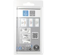 Klick Schiene Installationsset