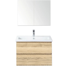 Waschtisch mit Unterschrank und Spiegelschrank für das Badezimmer