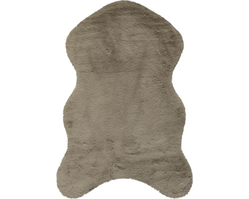Fellimitat Teppich in Bärenform