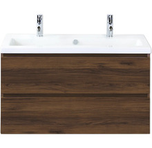 Waschtisch mit zwei Schubladen und Armaturen