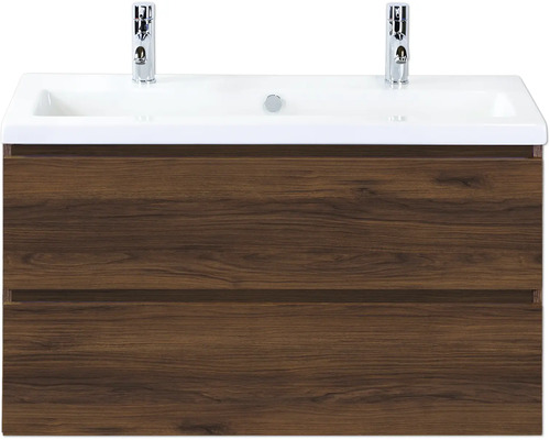 Waschtisch mit zwei Schubladen und Armaturen