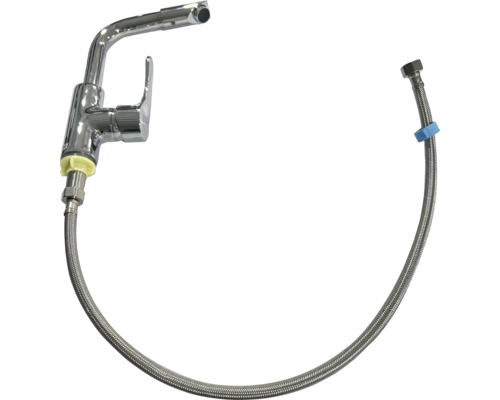 Wasserhahn mit flexiblem Anschlussschlauch