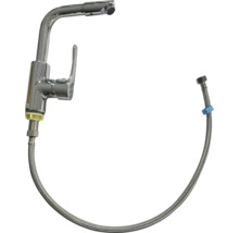 Einhebelmischer für Waschbecken mit Anschlussschlauch