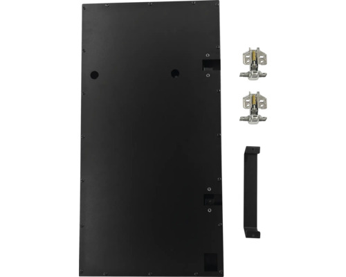 Schranktür mit Scharnieren und Griff für Hornbach Projekte