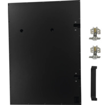 Schranktür mit Scharnieren und Griff