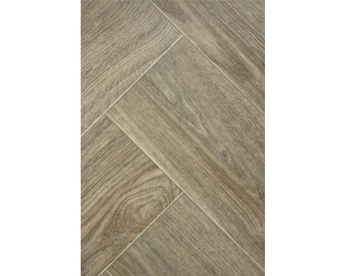 PVC-Boden FlashTex Fischgrät 690D dunkelgrau 14x71 cm 200 cm breit (Meterware)