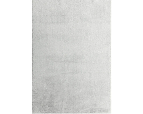 Hochflorteppich Shaggy Florenz grau 140x200 cm Hochflor Teppich