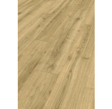 Heller Laminatboden in Holzoptik