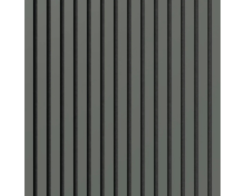 Dekorative Wandverkleidung mit vertikalen Lamellen