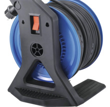Kabeltrommel mit Kabelaufroller