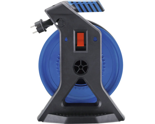 Kabeltrommel mit Stecker und Griff