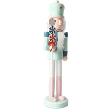 Holz Nussknacker Figur mit Süßigkeiten Dekoration